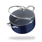 Fackelmann Ceramik Casserole with Glass Lid