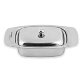 Food Grade Stainless Steel Butter Dome with Lid - 500 ml | Strong and Durable - Silver