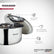 SS Tope Set of 3 with Lids | Induction Compatible
