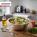 Food Grade Stainless Steel Mixing / Serving Bowl - 1400 ml | Strong and Durable - Silver