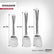 Stainless Steel Solid Turner | 28, 32 & 34 CM