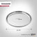 Food Grade Stainless Steel Reusable Dinner Plate 24 CM