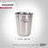 Food Grade Stainless Steel Water & Juice Glass