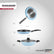 Cologne Nonstick 4-Piece Cookware Set | Induction Compatible | Cyan Blue