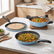 Cologne Nonstick 4-Piece Cookware Set | Induction Compatible | Cyan Blue