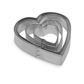 Cookie Moulds Heart and Star Shaped Pack of 4