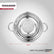 Stainless Steel Deep Colander Colored - 24 CM, 26 CM, 28 CM