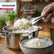 Stainless Steel Flat Rice Server | 13, 16 & 23 CM