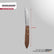 Kitchen Knife Rosewood Handle Plain Blade