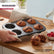 6 Pcs Muffin Pan Carbon Steel with Non Stick Coating
