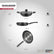 Quartz Nonstick 4-Piece Cookware Set | Induction Compatible | Black