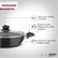 Quartz Nonstick 4-Piece Cookware Set | Induction Compatible | Black