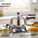 Triply Inner Lid Pressure Cooker | 2L, 3L & 5L | Induction Compatible