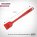 Silicone Oil & Butter Baking Brush - 21 CM | Heat Resistant | Basting Brush | Easy to Clean - Red