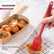 Silicone Oil & Butter Baking Brush - 21 CM | Heat Resistant | Basting Brush | Easy to Clean - Red