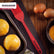 Silicone Oil & Butter Baking Brush - 21 CM | Heat Resistant | Basting Brush | Easy to Clean - Red