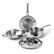 Triply 4-Piece Cookware Set | Induction Compatible | Mirror Finish | Even Heat Distribution