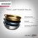 Triply 4-Piece Cookware Set | Induction Compatible | Mirror Finish | Even Heat Distribution - KFS