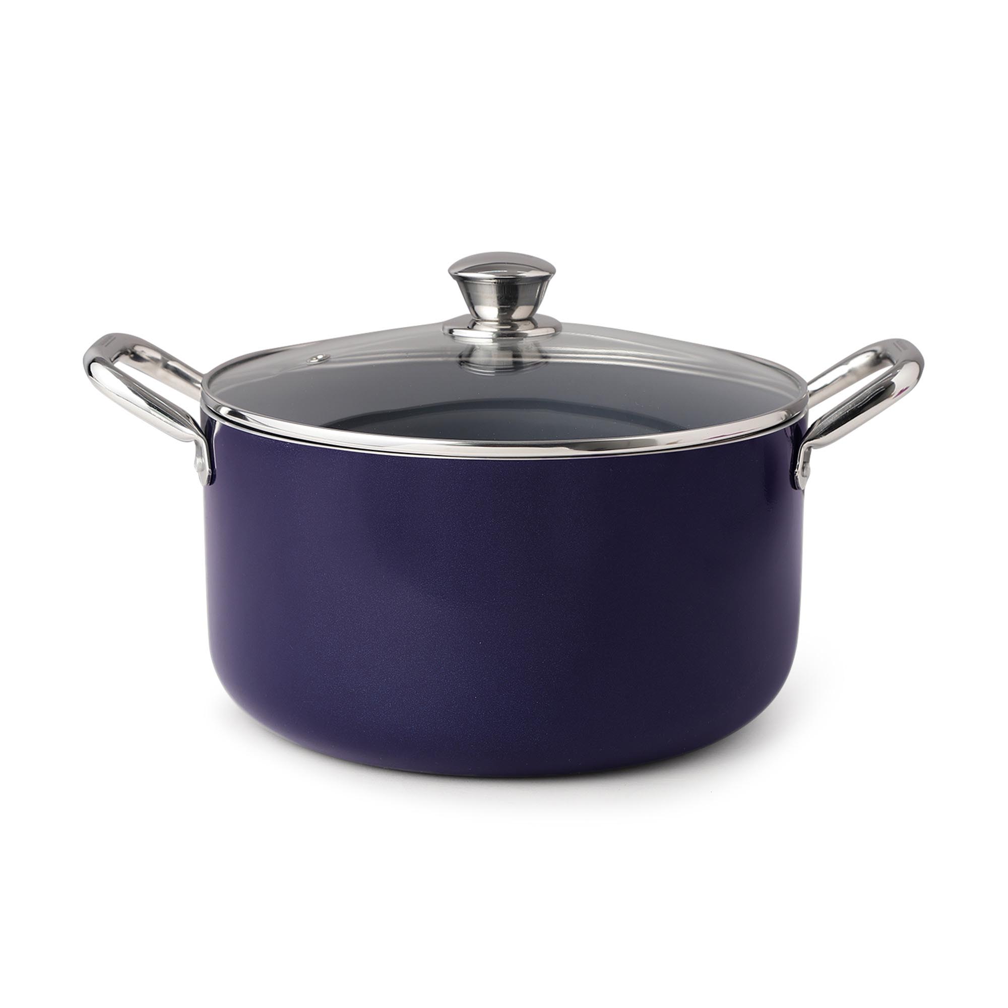 30cm Enameled Cast Iron Dutch Oven With Lid Heavy-Duty Casserole