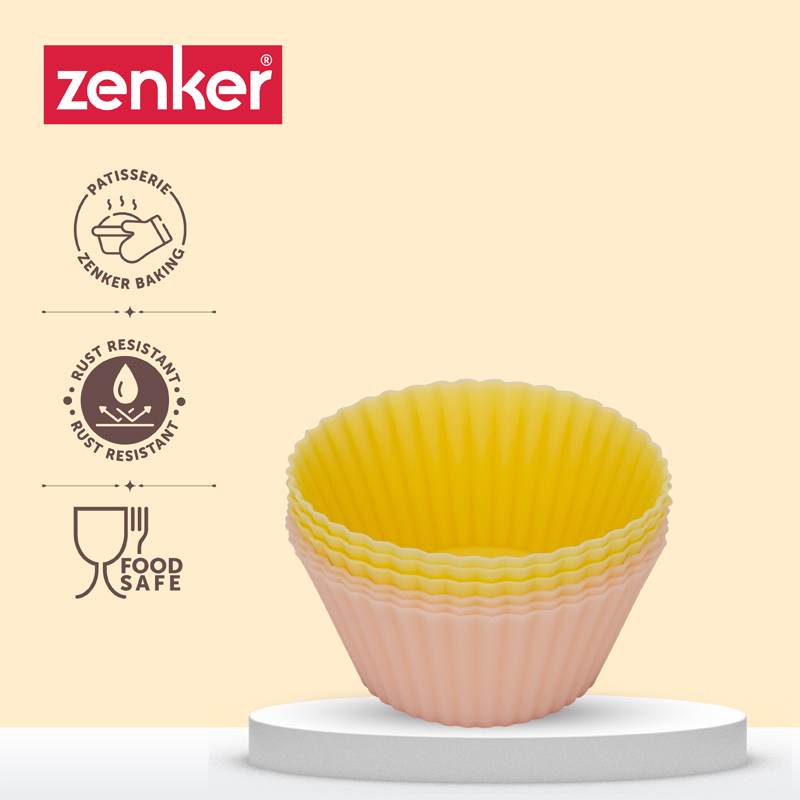 Muffin Cups Silicone Pack of 6