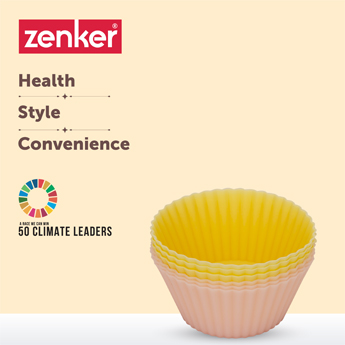 Muffin Cups Silicone Pack of 6