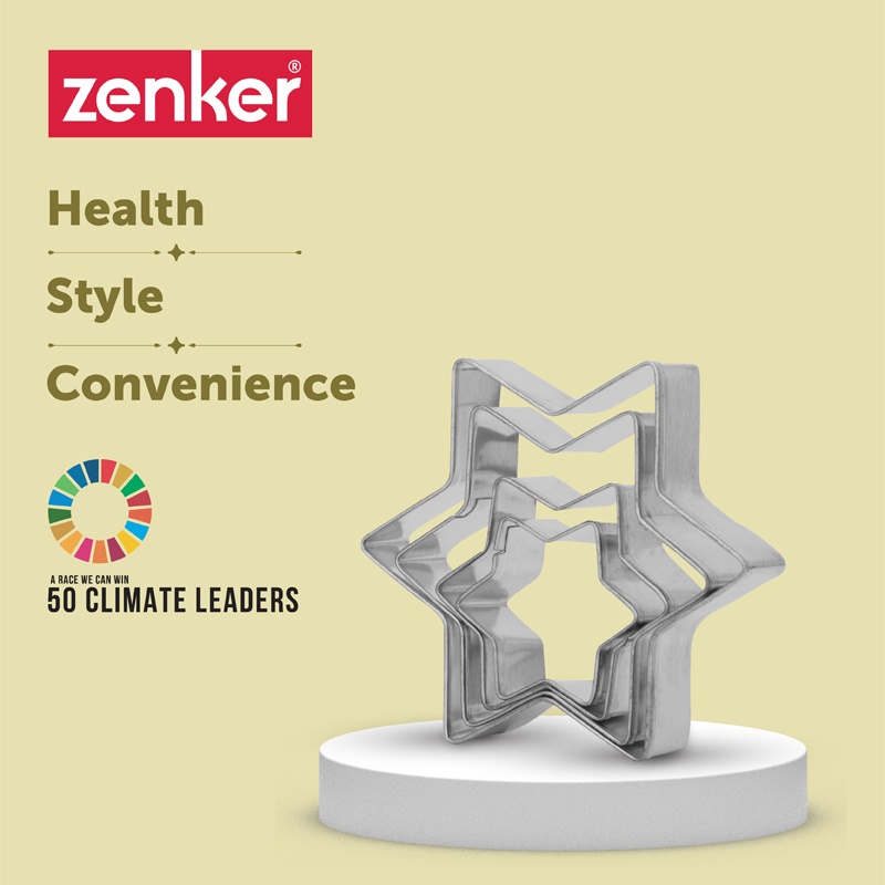 Cookie Moulds Star Shape Pack of 4