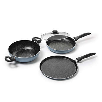 Nonstick Cologne 4 Pcs Cookware Set FP24, K24, L24, FT28 CM|K2.5, FP1.7 L