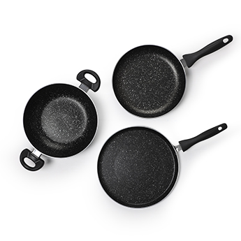 Nonstick Cologne 4 Pcs Cookware Set FP24, K24, L24, FT28 CM|K2.5, FP1.7 L