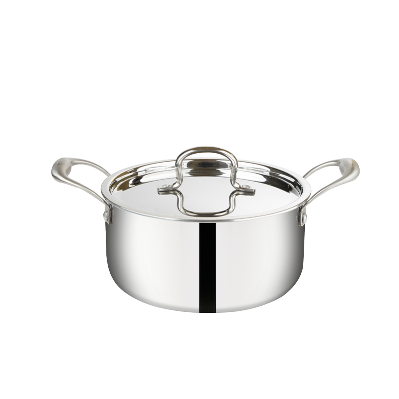 Triply Casserole with Lid20 CM|3.3 L