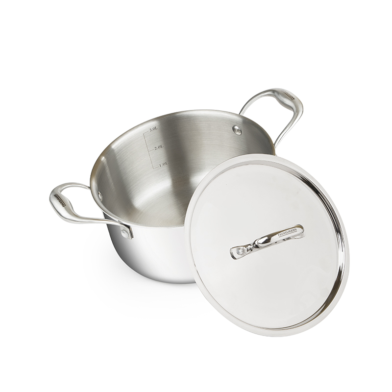 Triply Casserole with Lid20 CM|3.3 L