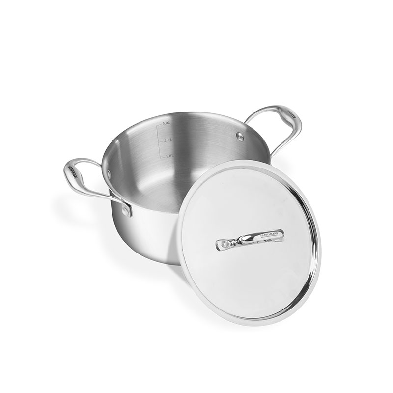 Triply Casserole with Lid20 CM|3.3 L