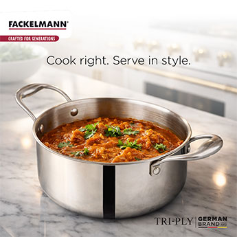 Triply Casserole with Lid20 CM|3.3 L