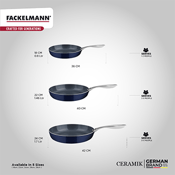 Ceramik Nonstick Fry Pan 18 CM|0.55 L