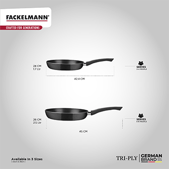 Quartz Nonstick Fry Pan 18 CM|0.8 L