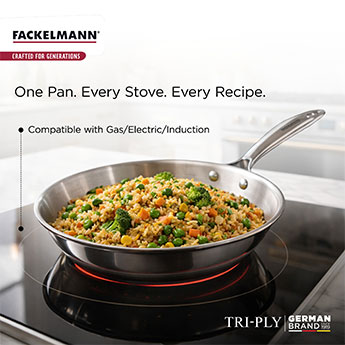 Triply Fry Pan w SS Lid 20 CM|1.2 L