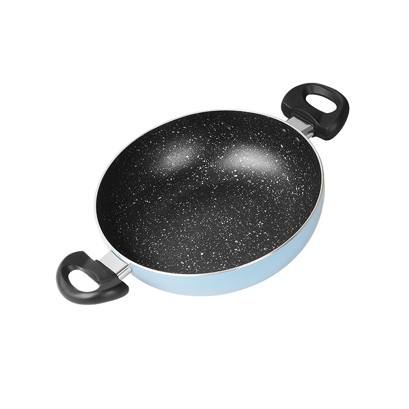 Cologne Kadhai w Glass Lid 22 CM|2.3 L