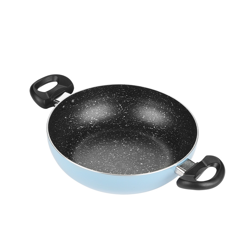 Cologne Kadhai w Glass Lid 22 CM|2.3 L