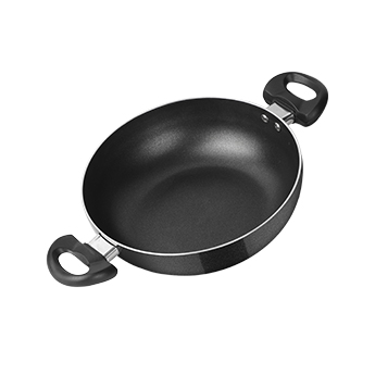 Quartz Kadhai w Glass Lid 24 CM|2.4 L