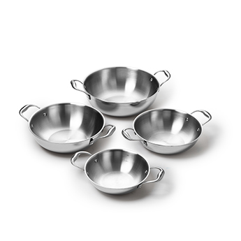 Triply Kadhai w SS Lid 20 CM|1.5 L