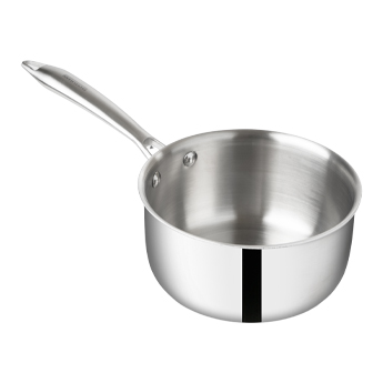 Triply Saucepan w SS Lid 14 CM|1.1 L