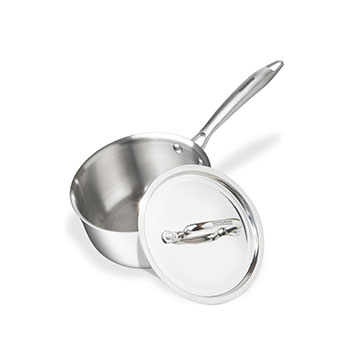 Triply Saucepan w SS Lid 14 CM|1.1 L