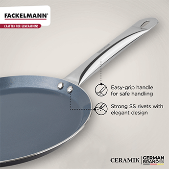 Ceramik Nonstick Flat Tawa 25 CM