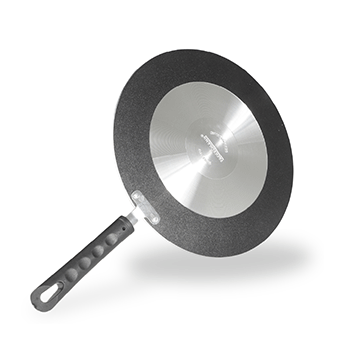 Quartz Nonstick Concave Tawa 25 CM