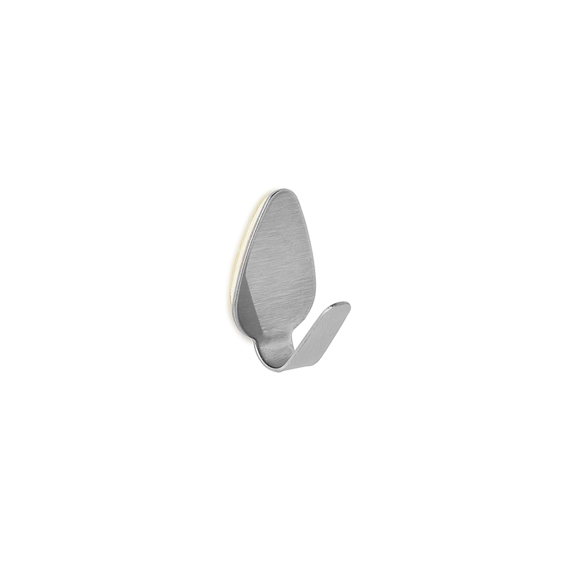 3 Adhesive Oval Shaped Hooks 2 CM