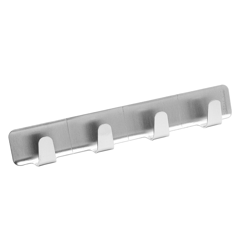 Adhesive Ledge With 4 Hooks