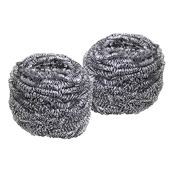 Stainless Steel Scourer 2 Pcs 105 mm