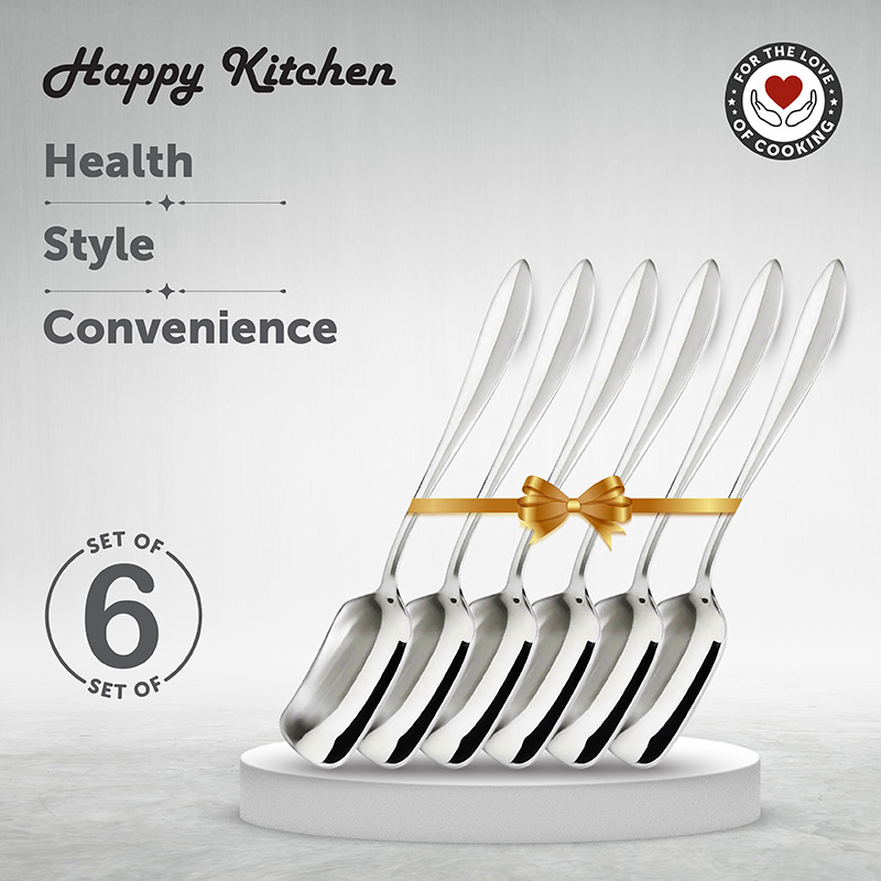 Ice Cream Spoon  - 6 Pcs set