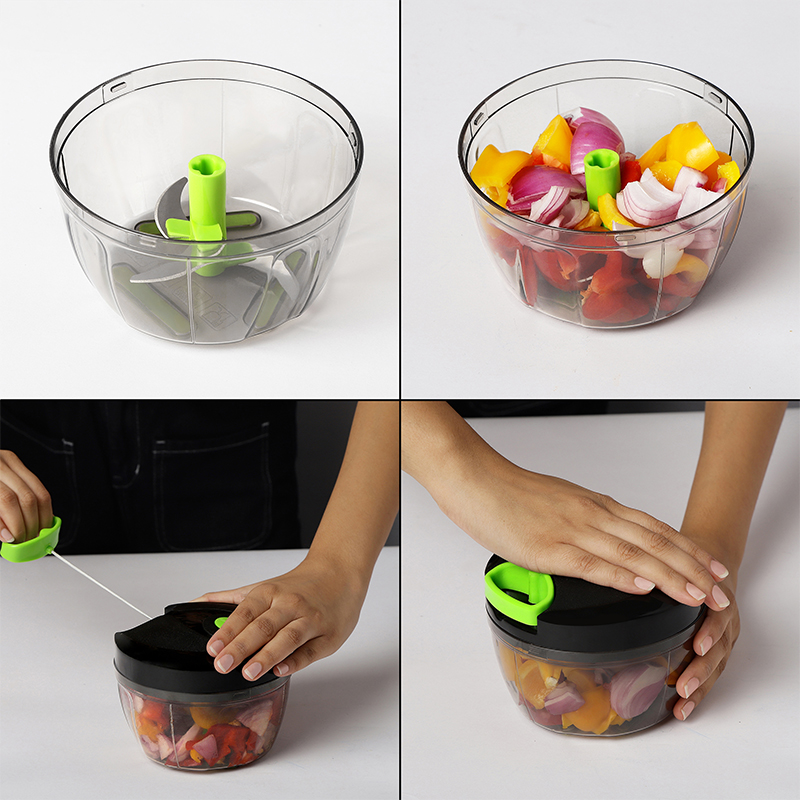 Chopper 650 (Black and Green)