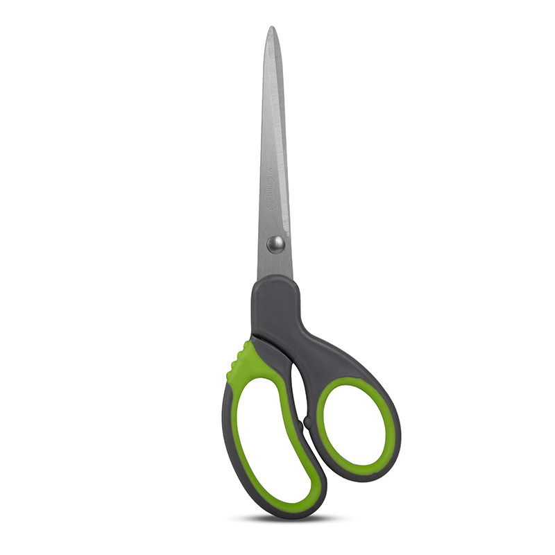 Softgrip Scissors 21.5 CM Green