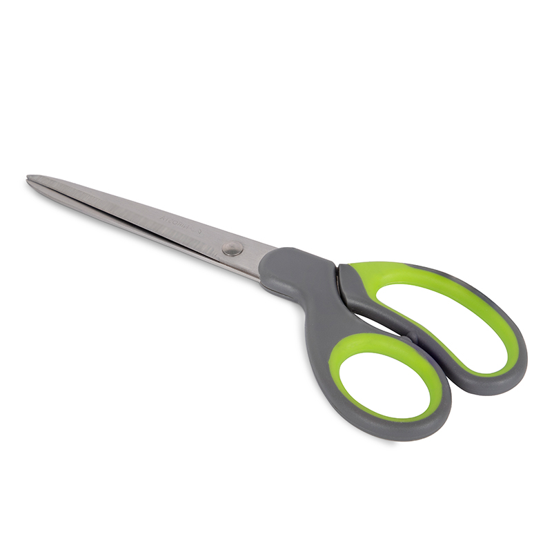 Softgrip Scissors 21.5 CM Green
